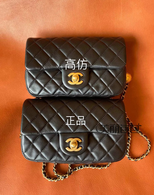 小金球香奈儿包包正品vs高仿原单 究竟有啥区别？